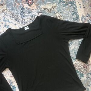 Elegant Black Women's Top